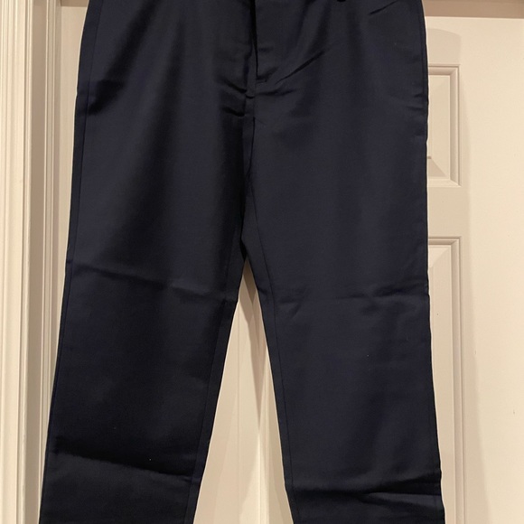 NWT Tommy Hilfiger waverly navy stretch capri size 10 - Picture 2 of 5